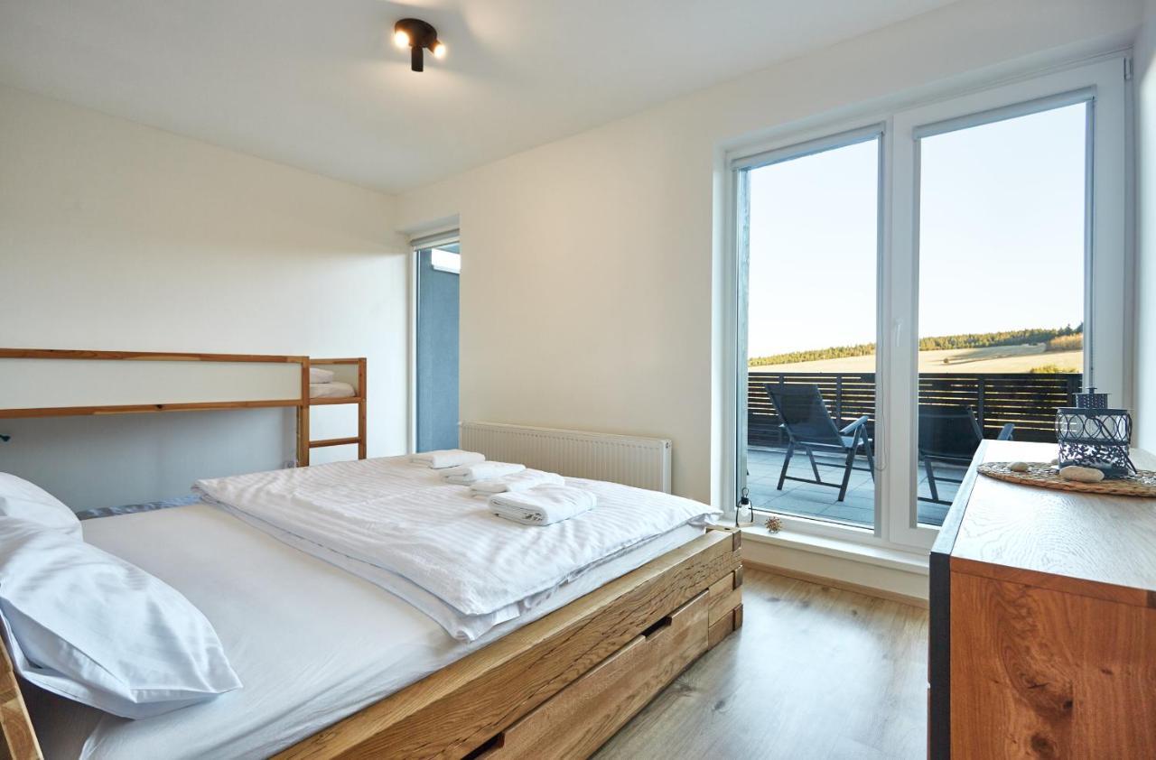 Loučná pod Klínovcem Mountain Apartments Klinovec Hexagon מראה חיצוני תמונה