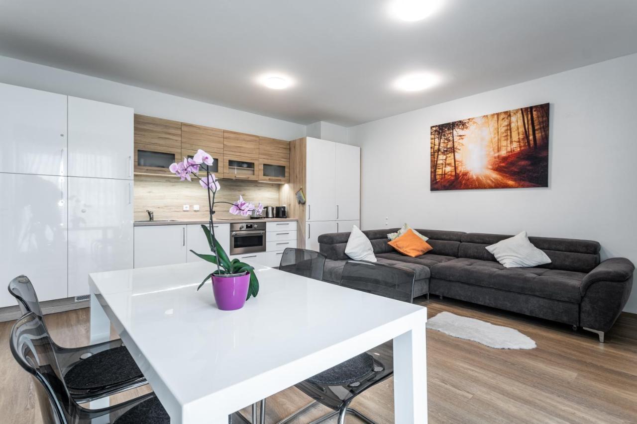 Loučná pod Klínovcem Mountain Apartments Klinovec Hexagon מראה חיצוני תמונה