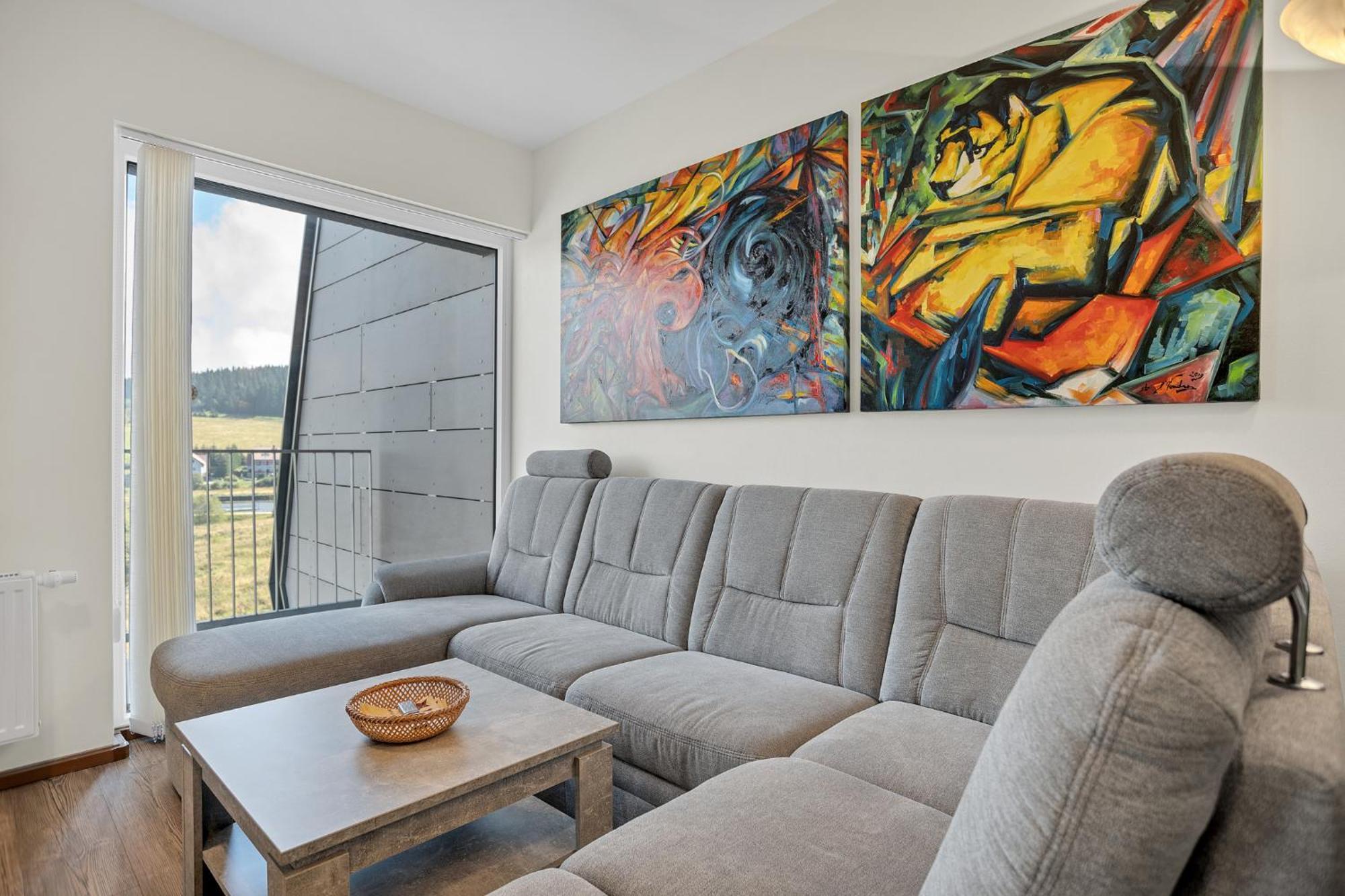 Loučná pod Klínovcem Mountain Apartments Klinovec Hexagon מראה חיצוני תמונה