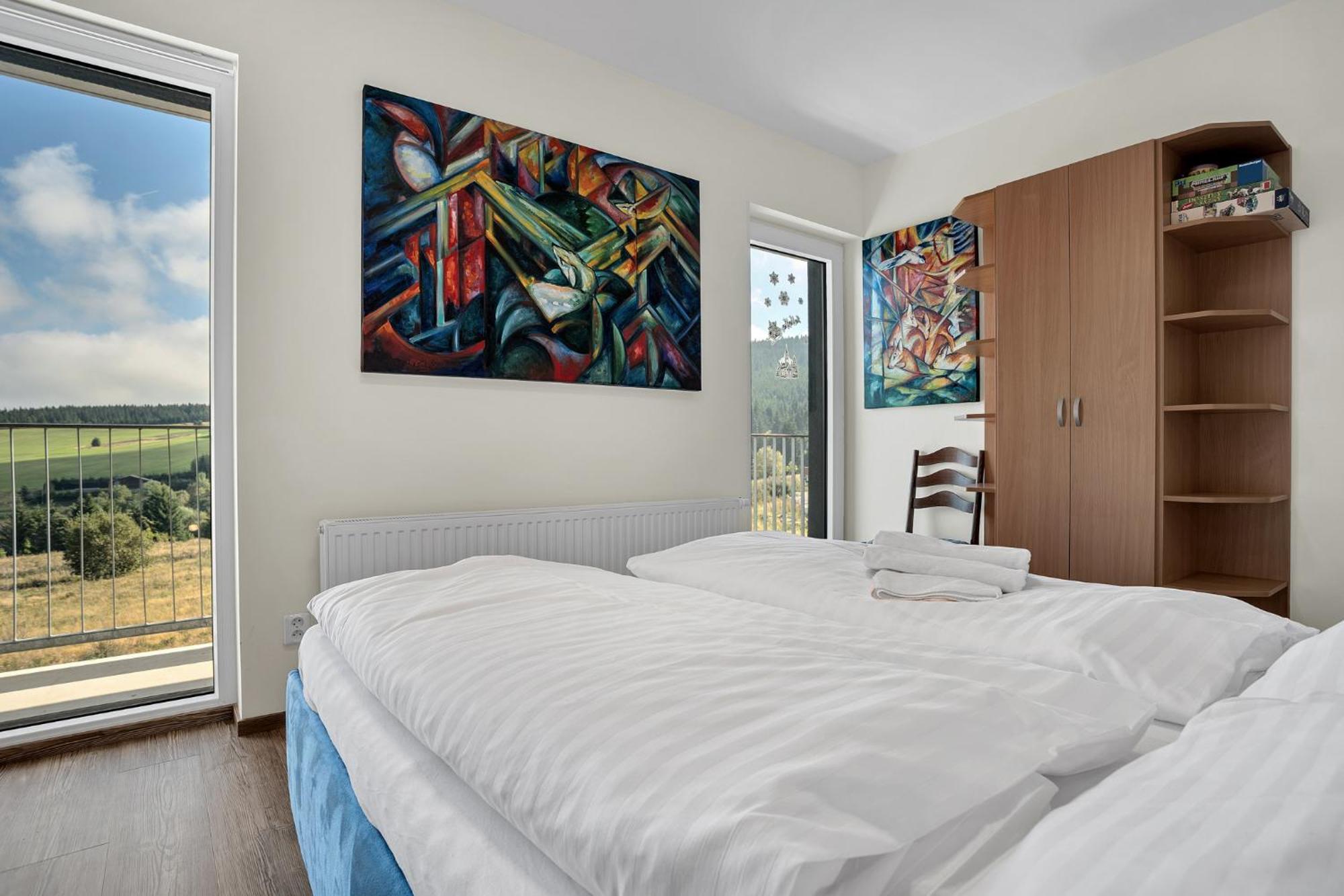 Loučná pod Klínovcem Mountain Apartments Klinovec Hexagon מראה חיצוני תמונה