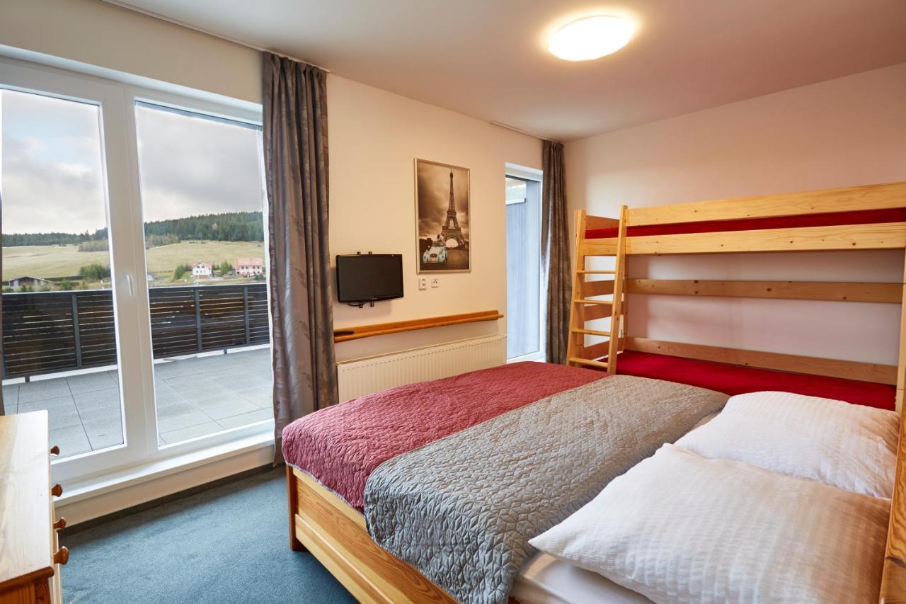 Loučná pod Klínovcem Mountain Apartments Klinovec Hexagon מראה חיצוני תמונה